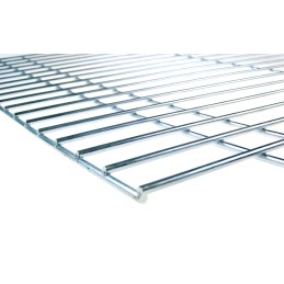 Grilio grotelės 80x30, chromuotos