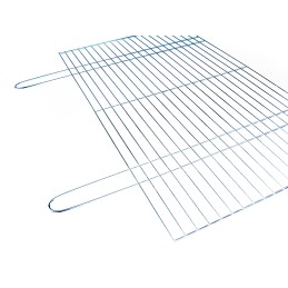 Chromuotos grotelės griliui statyti 67x55
