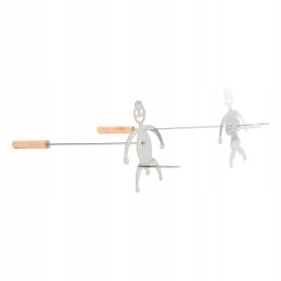 ⭐⭐Šakučių šakių lazdelės, skirtos šašlykinės laužui, 125 cm 1 vnt iešmeliai⭐⭐