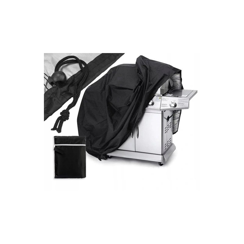 ⭐⭐Didelis xxl grotelių dangtelis, atsparus vandeniui 145x61x117cm + dėklas⭐⭐