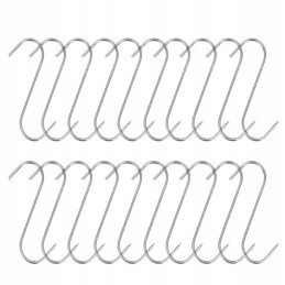 ⭐⭐Dideli kabliukai žuviai, mėsai, šaltiems gabalams rūkyti, nerūdijančio plieno kabliukai, 15cm, 20vnt⭐⭐