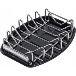 Grilling rack tray chicken rib rack stainless steel