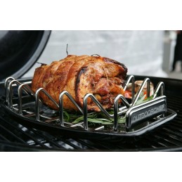 Grilling rack tray chicken rib rack stainless steel