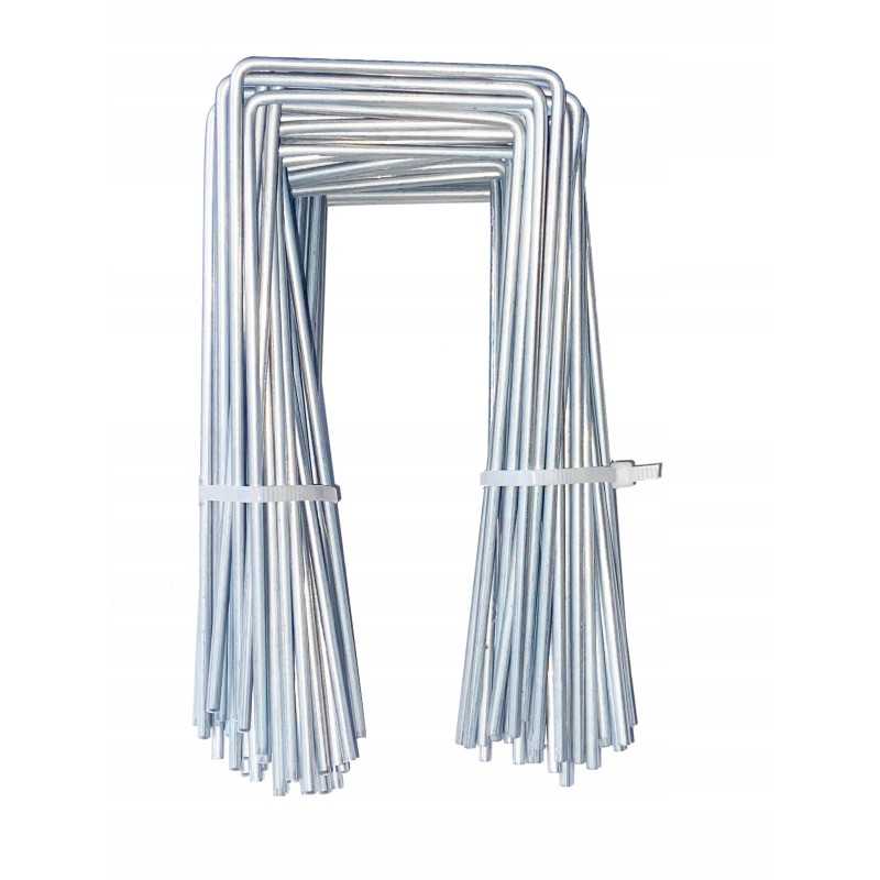 Cinkuoto metalo kaiščiai, 50 vnt