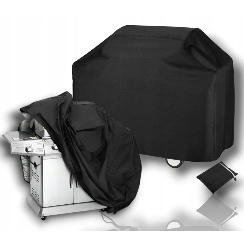 Thick cover grill cover waterproof removable durable xl 147x61x117cm
