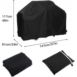 Paksu kattega grilli kate veekindel eemaldatav vastupidav xl 147x61x117cm