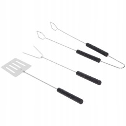 ⭐⭐ Grilis priedų rinkinys žnyplės nerūdijančio plieno indų dėklas 9in1⭐⭐