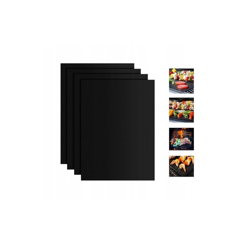 ⭐⭐4x tefloninis grilio kilimėlis orkaitės rinkiniui⭐⭐