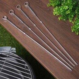 ⭐⭐4x plieniniai iešmai plieniniai iešmeliai, skirti vėrinukams kepti 42,5⭐⭐