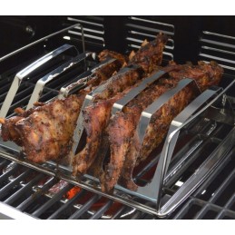 Gaminio ypatybės: medžiaga: nerūdijantis plienas spalva: sidabrinė aplikacija: gali būti naudojamas ir kaip šonkauliukų, ir keps