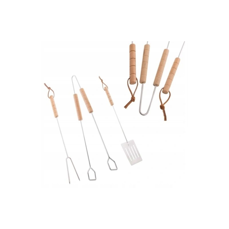 ⭐⭐Stalo įrankių priedų rinkinys kepsninės kepsninės indai 3 dalių grilis⭐⭐