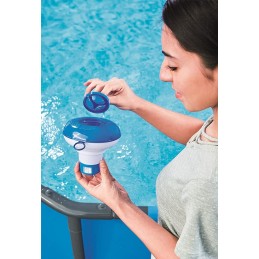 Chloro cheminių medžiagų talpyklos dozatorius 58210 bestway