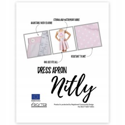 ⭐Prijuostė suknelė virtuvinė prijuostė elegantiškas dailus keksiukas jai⭐