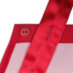 Smulkiai raudona virtuvinė prijuostė mamai Motinos dienos proga