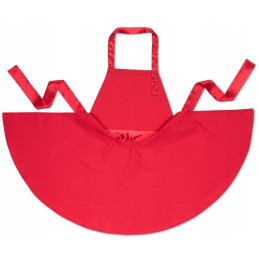 Smulkiai raudona virtuvinė prijuostė mamai Motinos dienos proga