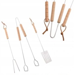 ⭐⭐Stalo įrankių priedų rinkinys kepsninės kepsninės indai 3 dalių grilis⭐⭐