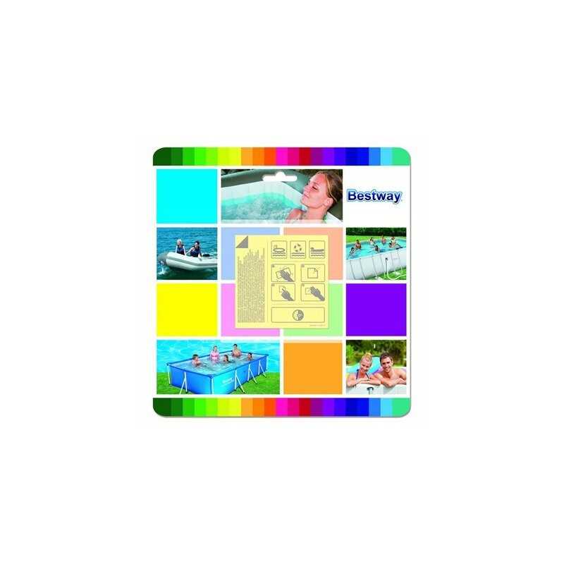 Neperšlampami tašeliai baseino grindų klijavimui