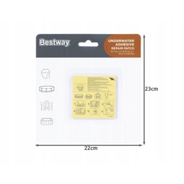 Vandeniui atsparūs remontiniai pleistrai čiužinių baseinams 62091