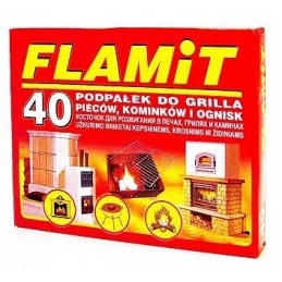 ⭐⭐Šašlykinė, balta, 40 flamit kubelių, rinkinyje 10⭐⭐