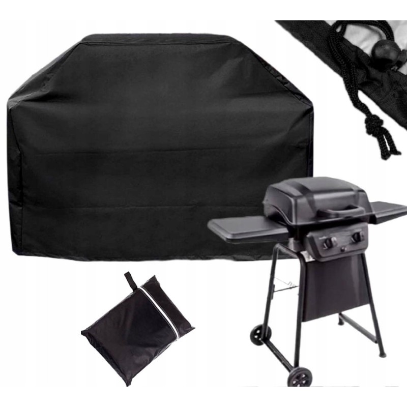 Vandeniui atsparus grilio dangtis 145x61x117cm