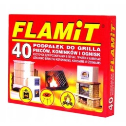 ⭐⭐Šašlykinė, balta, 40 flamit kubelių, rinkinyje 10⭐⭐