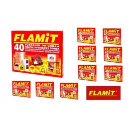 ⭐⭐Šašlykinė, balta, 40 flamit kubelių, rinkinyje 10⭐⭐