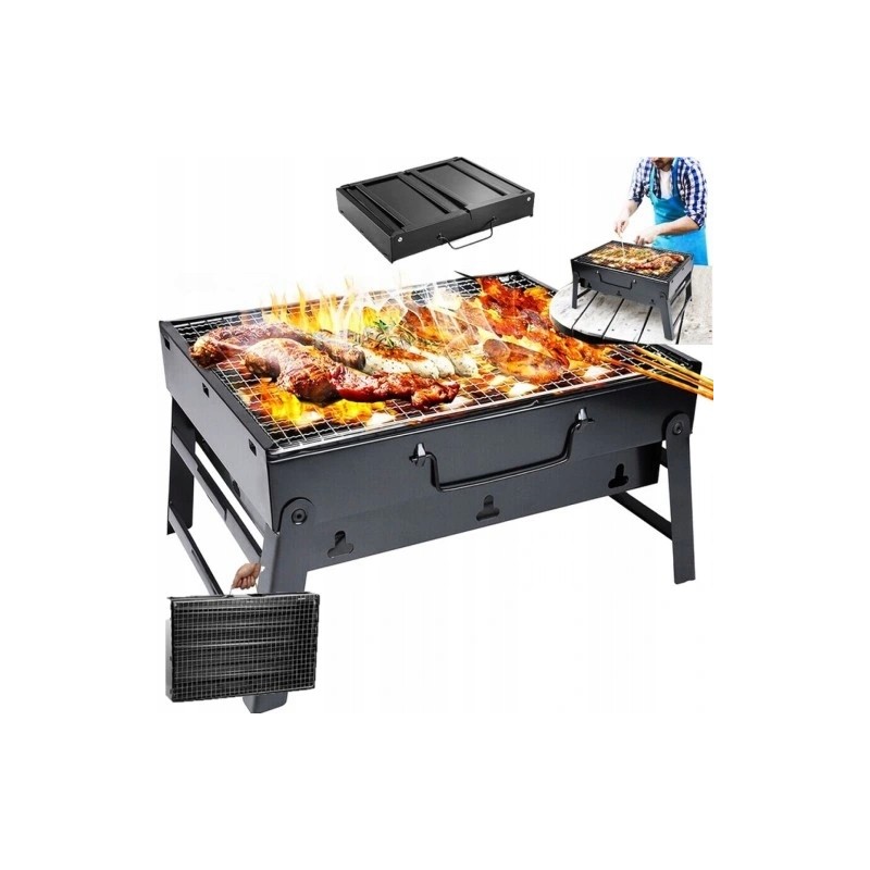 ⭐⭐Sodo grilis nešiojamas anglies sulankstomas kelioninis lagaminas stovyklavimui⭐⭐