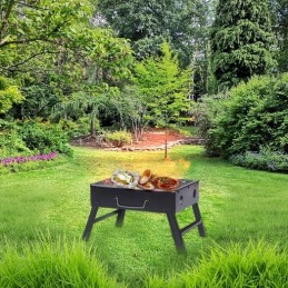 ⭐⭐Touring BBQ nešiojamas sulankstomas anglies kempingo metalinis lagaminas⭐⭐