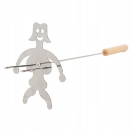 ⭐⭐Šakučių šakių lazdelės, skirtos šašlykinės laužui, 125 cm 1 vnt iešmeliai⭐⭐