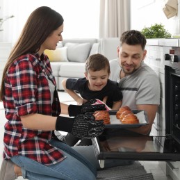 Flintronic kepimo pirštinės, atsparios karščiui ir neslidios