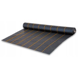 Agrotekstilės kilimėlis, audinys nuo piktžolių, 0,8x10, 90g