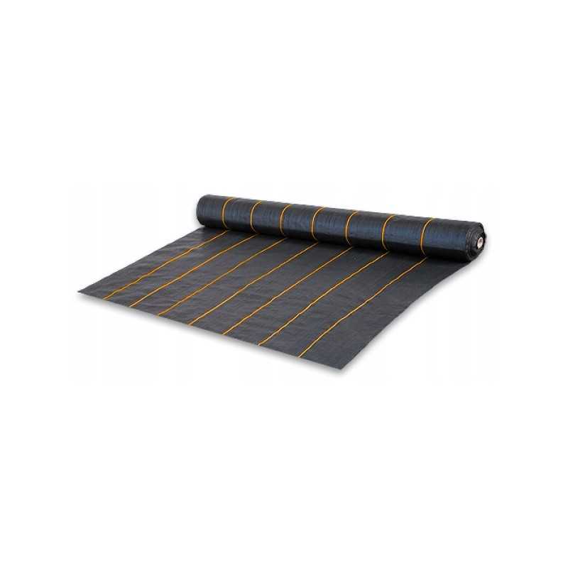Agrotekstilės kilimėlis, audinys nuo piktžolių, 0,8x10, 90g