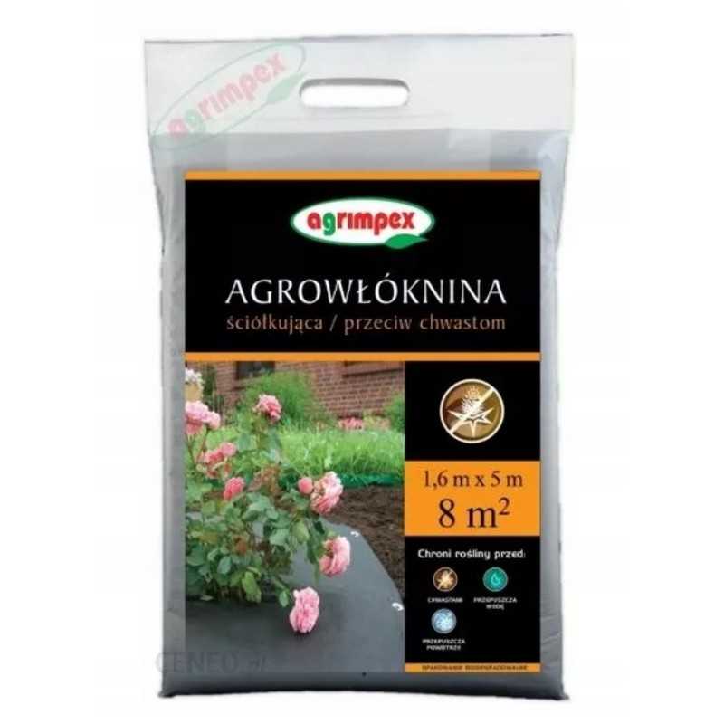 agrimpex mulčiavimas agrotekstilė 1,6x5m 8m2