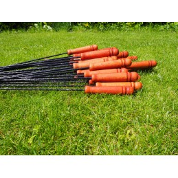 Kietos 1m x 10vnt pagaliukai nesilanksto