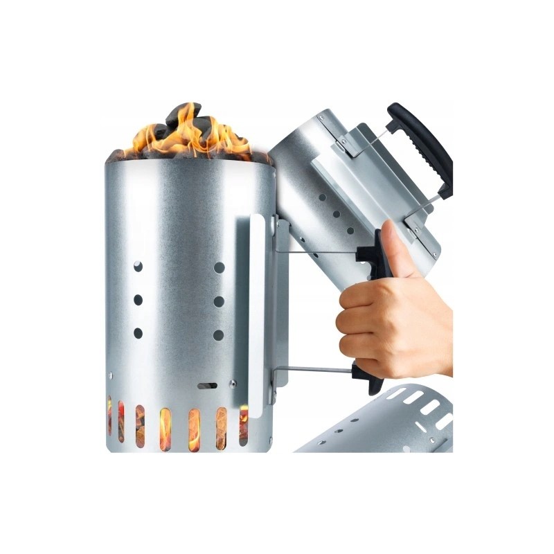 ⭐⭐chimney for grill lighting coal briquettes fire in the fireplace kindling⭐⭐