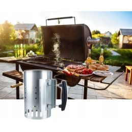 ⭐⭐chimney for grill lighting coal briquettes fire in the fireplace kindling⭐⭐