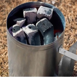 ⭐⭐chimney for lighting grill coal briquettes fire in the fireplace kindling⭐⭐