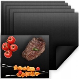 ⭐⭐5 x grila cepšanas paklājs, cepeškrāsns grila paplāte atkārtoti lietojamas paplātes⭐⭐
