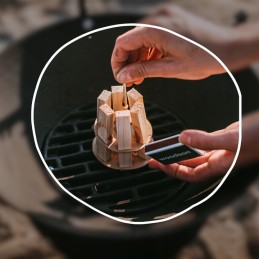 ⭐⭐ Ekologinio laužo starteris laužui kūrenti, židinys, grilis, katilas, viryklė⭐⭐