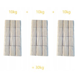 Buko medienos briketai krosnelės židiniui kas 30kg