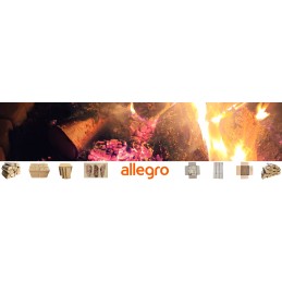 Buko medienos briketai krosnelės židiniui kas 30kg