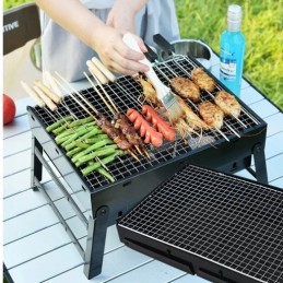 ⭐⭐Turistinis grilis nešiojamas anglis sulankstomas kempingo kepsninės lagaminas grilis⭐⭐