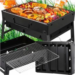 ⭐⭐Turistinis grilis nešiojamas anglis sulankstomas kempingo kepsninės lagaminas grilis⭐⭐