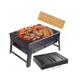 ✅ Sulankstomos turistinės sodo anglies kepsninės