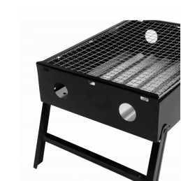 ✅ Sulankstomos turistinės sodo anglies kepsninės