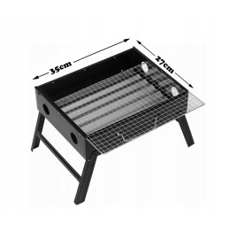 ✅ Sulankstomos turistinės sodo anglies kepsninės