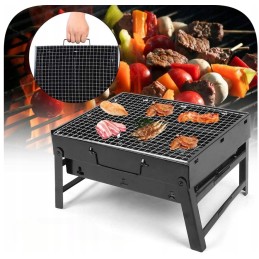 ✅ Sulankstomos turistinės sodo anglies kepsninės