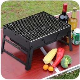 ✅ Sulankstomos turistinės sodo anglies kepsninės