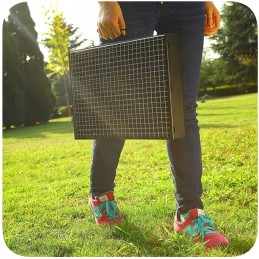 ✅ Sulankstomos turistinės sodo anglies kepsninės