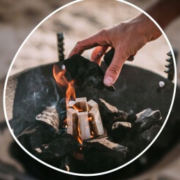 ⭐⭐ Ekologinio laužo starteris laužui kūrenti, židinys, grilis, katilas, viryklė⭐⭐